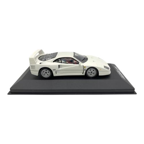 1/43 FERRARI F40 1987(ピュアホワイト) ミニカー