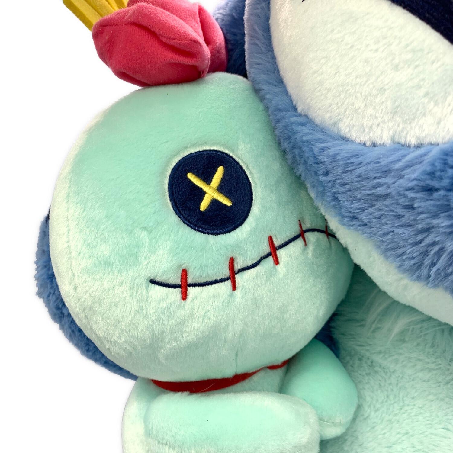 スティッチ＆スクランプ 82cm ぬいぐるみ スーパービッグ スティッチ＆スクランプ 82cm ぬいぐるみ スーパービッグ Disney
