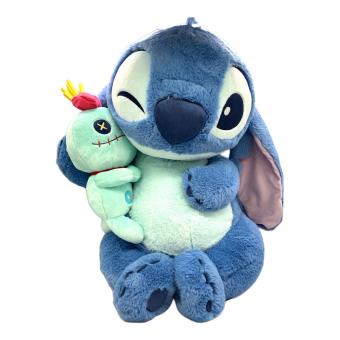 DISNEY (ディズニー) スーパービッグ  スティッチ＆スクランプ ぬいぐるみ