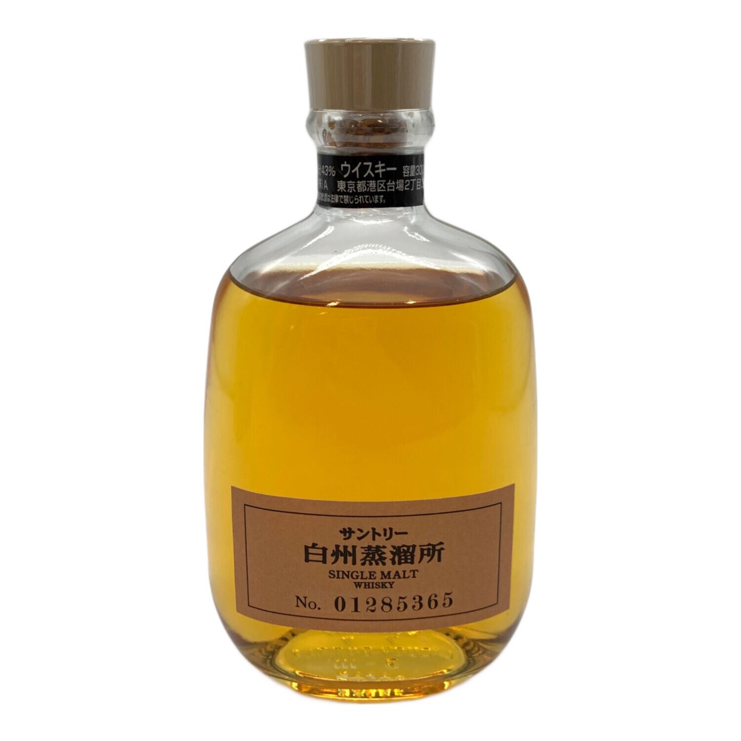 サントリー白州蒸溜所 モルトウィスキー 300ml｜トレファクONLINE