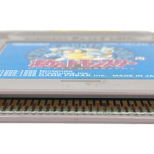 ポケットモンスター 青 ゲームボーイ用ソフト コロコロコミック限定版