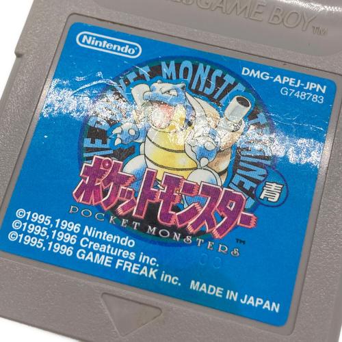 ポケットモンスター 青 ゲームボーイ用ソフト コロコロコミック限定版