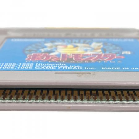 ポケットモンスター 青 ゲームボーイ用ソフト コロコロコミック限定版