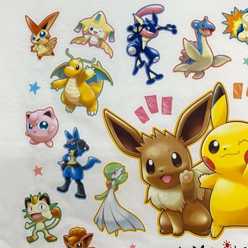 Pokemon Center (ポケモンセンター) Tシャツ ポケモングッズ いつもおうえんありがとう