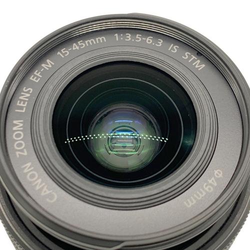 CANON (キャノン) EF-M15-45mm F3.5-6.3 IS STM 標準ズームレンズ