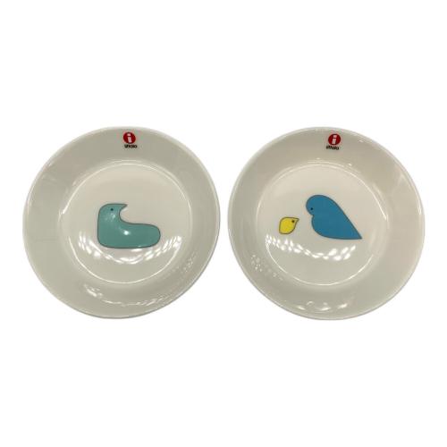iittala (イッタラ) mina perhonen bird プレート　2点セット