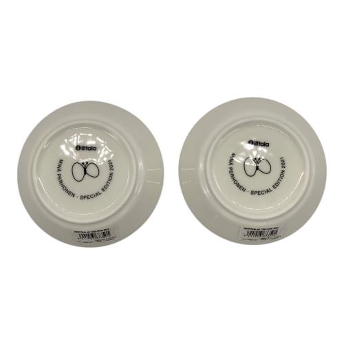 iittala (イッタラ) mina perhonen bird プレート　2点セット