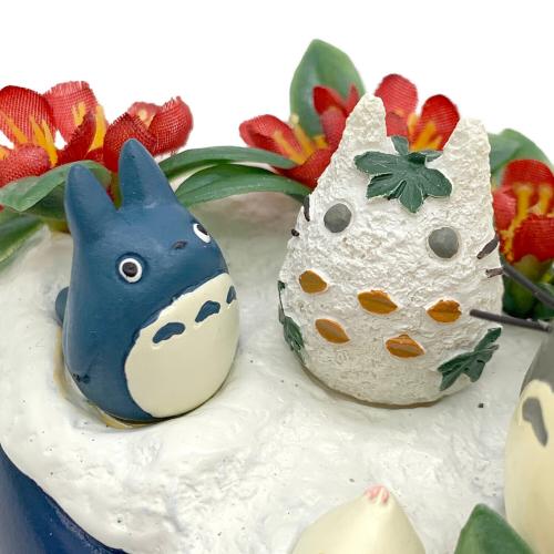 となりのトトロ (トナリノトトロ) ととろの冬 寒椿 花うつわ キャラクターグッズ