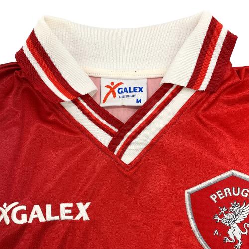 GALEX (ギャレックス) ペルージャ ゲームシャツ イタリア製 中田英寿 メンズ SIZE M レッド