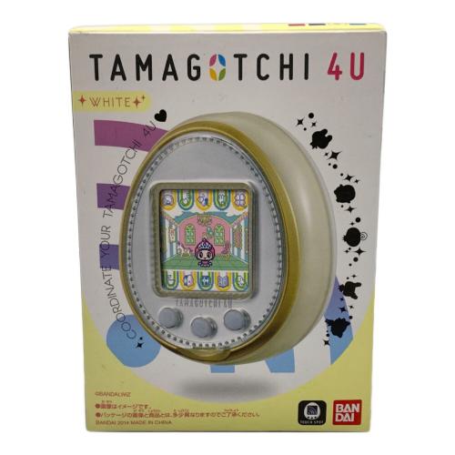 BANDAI（バンダイ） TAMAGOTCHI 4U WHITE たまごっち4U ホワイト