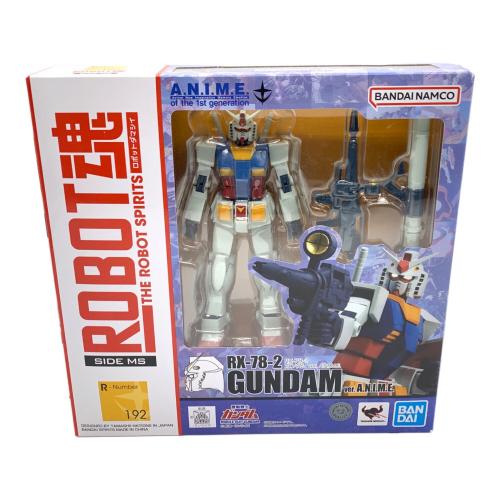 BANDAI（バンダイ） ROBOT魂 (ロボットダマシイ) RX-78-2 ガンダム ver. A.N.I.M.E. フィギュア