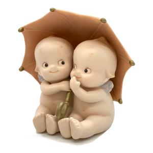 加藤工芸 (カトウコウゲイ) ローズオニール人形 KEWPIE いつもなかよしペアキューピー