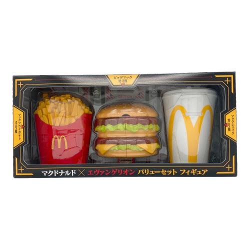 マクドナルド×エヴァンゲリオン ビッグマック初号機&マックフライポテト弐号機&マックシェイク零号機 バリューセット