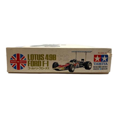 TAMIYA (タミヤ) ゴールドリーフロータス LOTUS 49B FORD F-1 プラモデル 1/12