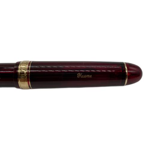 う*り様 プラチナ万年筆 3776センチュリー 14k ワインレッド PLATINUM (プラチナ) 万年筆 3776 ペン先14K刻印有 ワインレッド