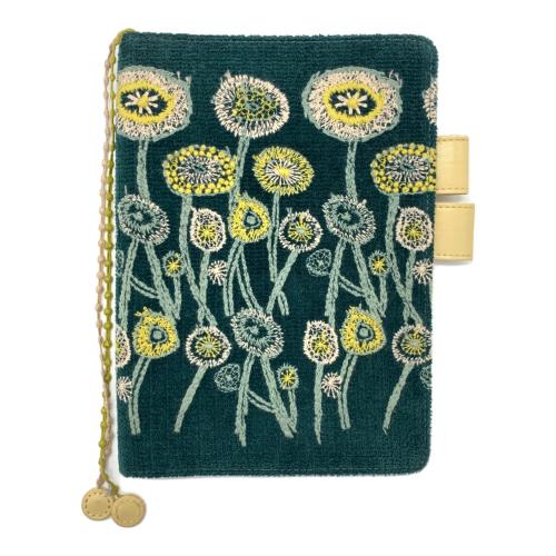 mina perhonen (ミナ ペルホネン) 手帳カバー グリーン HOBONICHI