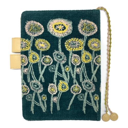 mina perhonen (ミナ ペルホネン) 手帳カバー グリーン HOBONICHI