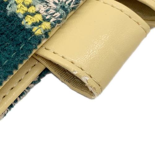 mina perhonen (ミナ ペルホネン) 手帳カバー グリーン HOBONICHI