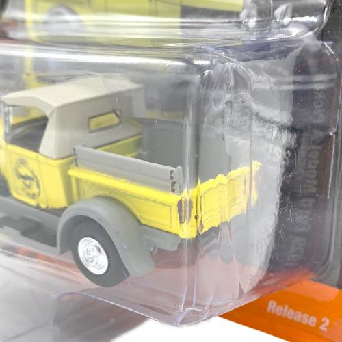 JOHNNY LIGHTNING (ジョニーライトニング) 1/64 フォードモデル A 1929 イエロー/グレー