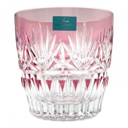 HOYA CRYSTAL (ホーヤクリスタル) オンザロックグラス 色被クリスタル