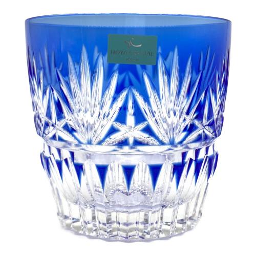 HOYA CRYSTAL (ホーヤクリスタル) オンザロックグラス 色被クリスタル