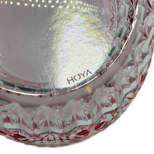 HOYA CRYSTAL (ホーヤクリスタル) オンザロックグラス 色被クリスタル