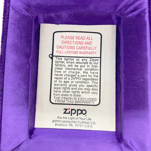 ZIPPO (ジッポ) ライター 1996年 本漆