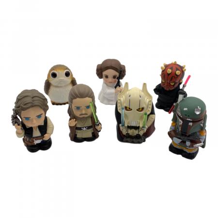 スターウォーズ ソフビマペットコレクション まとめ 指人形 ジェダイ STAR WARS（スター・ウォーズ） ソフビパペットマスコット 指人形