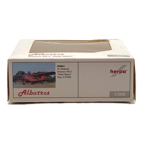 herpa (ヘルパ) Air Albatros Antonov AN-2 Roter Baron