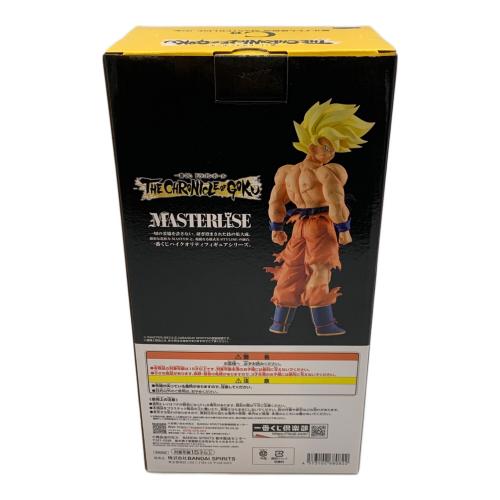 ドラゴンボール 超サイヤ人孫悟空 フィギュア The CHRONICLE OF GOKU MASTERLISE