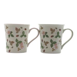 Wedgwood (ウェッジウッド) ペアマグカップ ワイルドストロベリー カジュアルマグ