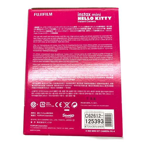 FUJIFILM (フジフィルム) チェキ instax mini チェキ ハローキティ