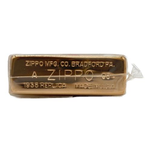 ZIPPO (ジッポ) オイルライター 2008年製 1935レプリカ 40Th Anniversary ピンズ付き