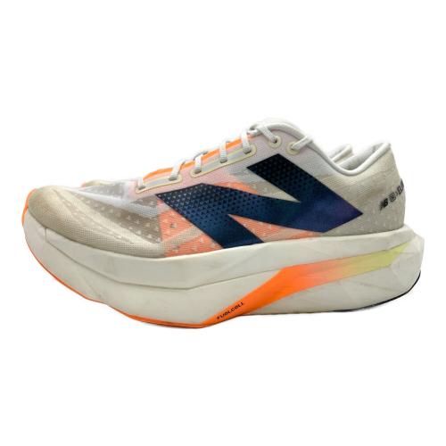 NEW BALANCE (ニューバランス) ランニングシューズ MRCELCW4 FuelCell SuperComp Elite v4 メンズ SIZE 28cm オレンジ×ホワイト