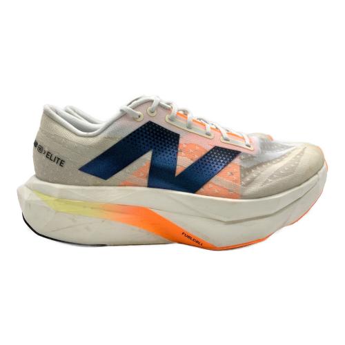 NEW BALANCE (ニューバランス) ランニングシューズ MRCELCW4 FuelCell SuperComp Elite v4 メンズ SIZE 28cm オレンジ×ホワイト