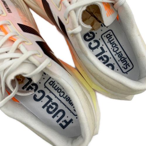 NEW BALANCE (ニューバランス) ランニングシューズ MRCELCW4 FuelCell SuperComp Elite v4 メンズ SIZE 28cm オレンジ×ホワイト