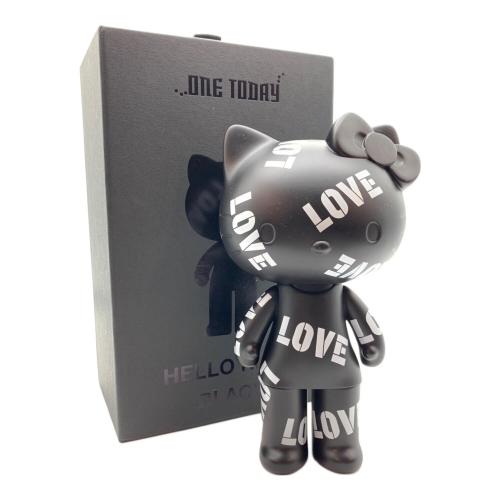 ONE TODAY (ワントゥデイ) ハローキティ HELLO KITTY BLACK SERIES LOVE アートフィギュア キャラクターグッズ