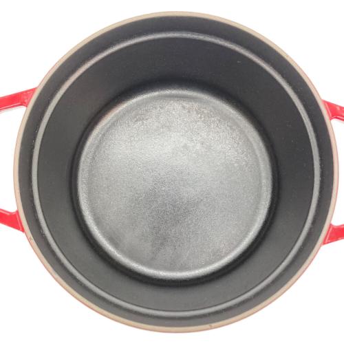 Staub (ストウブ) ピコ・ココット ラウンド 約20㎝ レッド