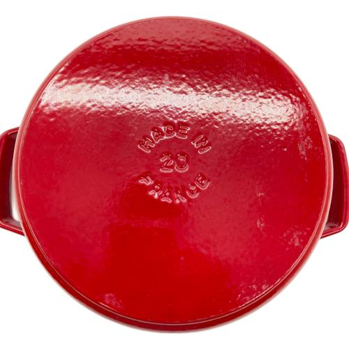 Staub (ストウブ) ピコ・ココット ラウンド 約20㎝ レッド