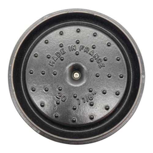 Staub (ストウブ) ピコ・ココット ラウンド 約20㎝ レッド