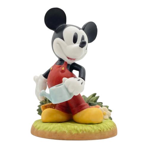 KATO KOGEI（カトウ コウゲイ）GARDEN SERIES FIGURINE ミッキー ミニー 陶器 2Pセット ディズニーグッズ