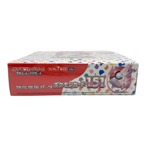 ポケモンカード151 ポケモンカードBOX