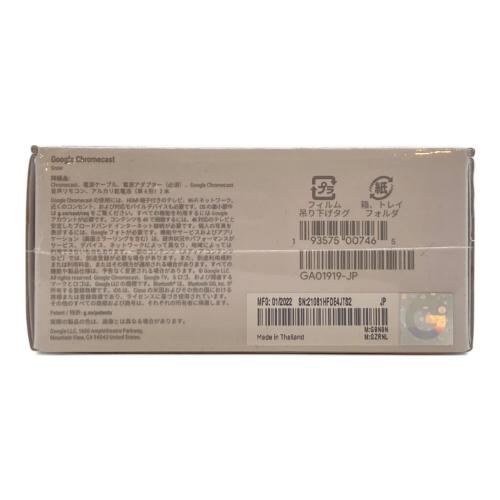 google (グーグル) Chromecast with Google TV GA01919-JP