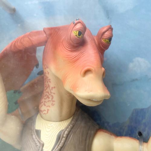 Hasbro（ハズブロ） STAR WARS (スターウォーズ) エピソード1 ジャー・ジャー・ビンクス フィギュア