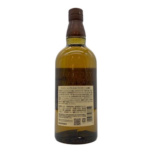 サントリー 山崎 ウィスキー 700ml