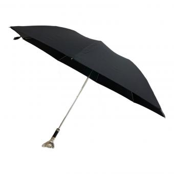 FOX UMBRELLAS (フォックスアンブレラズ) TE13 FOX HEAD HANDLE NICKEL FINISH 折りたたみ傘 フォックスヘッド