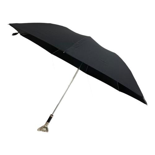 FOX UMBRELLAS (フォックスアンブレラズ) TE13 FOX HEAD HANDLE NICKEL FINISH 折りたたみ傘 フォックスヘッド