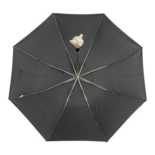 FOX UMBRELLAS (フォックスアンブレラズ) TE13 FOX HEAD HANDLE NICKEL FINISH 折りたたみ傘 フォックスヘッド
