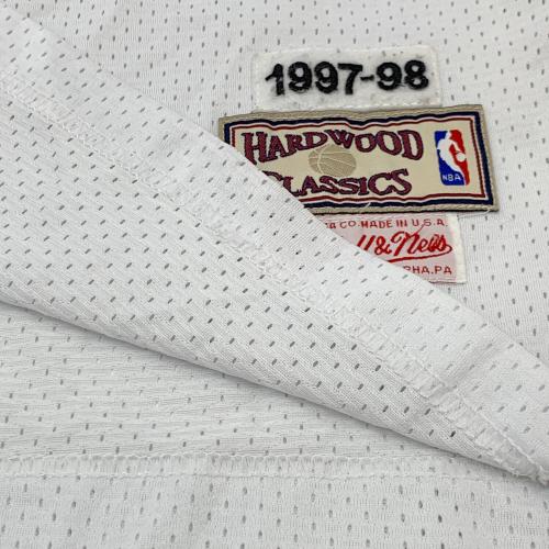 シカゴブルズ マイケル・ジョーダン 23 ゲームシャツ 古着 メンズ SIZE 58 ホワイト×レッド