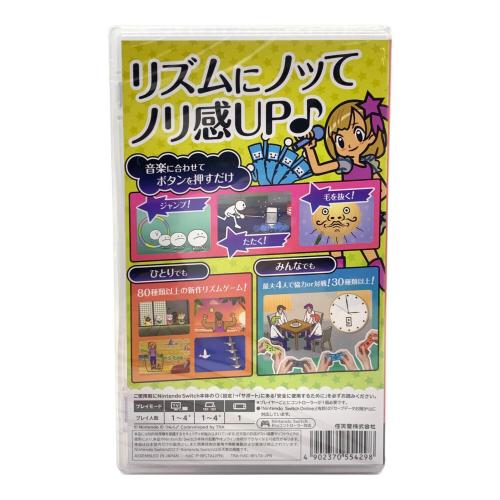 リズム天国 ミラクルスターズ Nintendo Switch用ソフト CERO A 全年齢対象